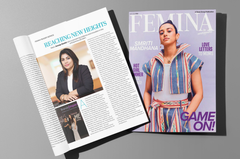 Femina Features Our Founder